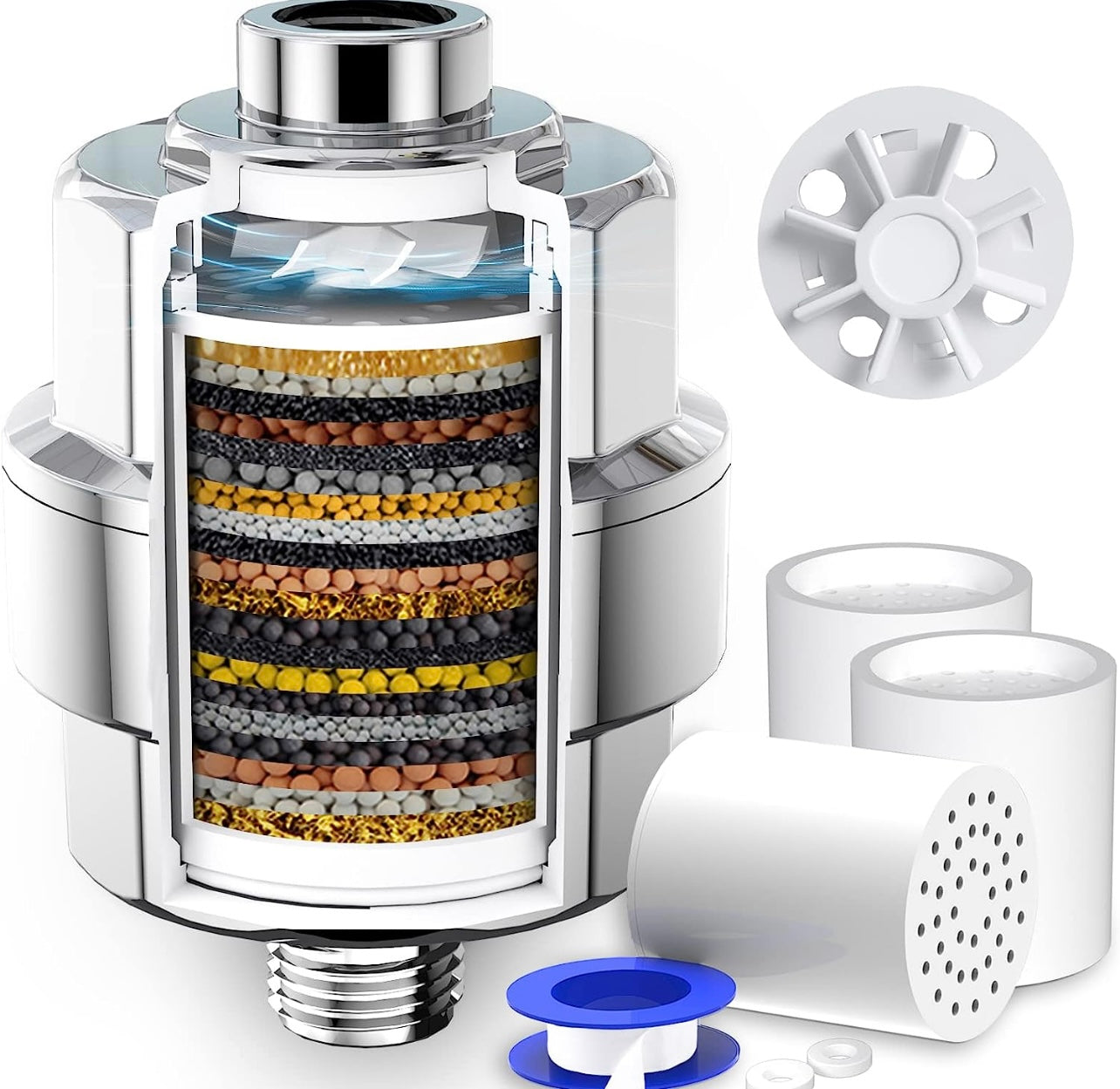 20 Stage Shower Filter (Silver)